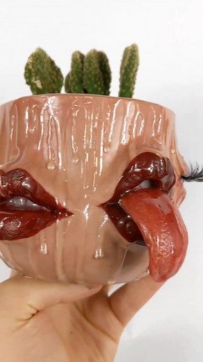 what colour drips should I do next?#Drip #Drippy #Glossy #PolymerClay #CreepyCute #Cursed #BodyHorror #��️👄👁️ #fyp #Arte