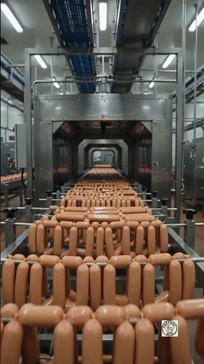 Inside the Factory That Makes Millions of Hot Dogs Every Day (2nd Style) 🌭#usa #food