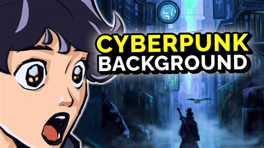 Illustrate Epic Backgrounds in KRITA – Step-by-Step Tutorial