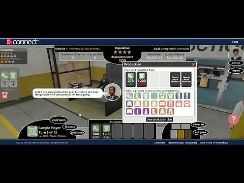 The Production Process Simulation