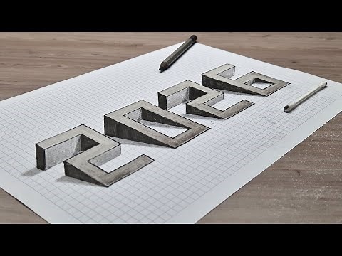 3d 2026 drawing on graph paper for beginner