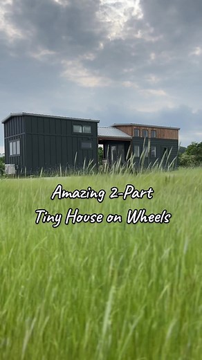 Exploring a Unique 2-Part Tiny House on Wheels
