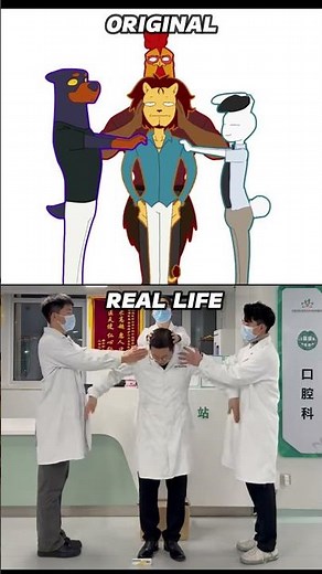 Animation vs Real Life Scientists 😂 #funny #animation #shorts #relatable #viral #fyp #shortvideo
