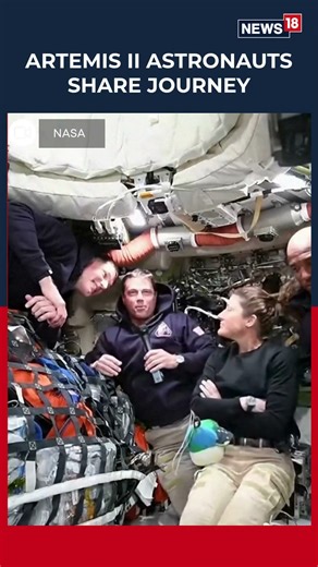 Artemis II Astronauts Give Interviews During Their Journey To The Moon, Sharing Insights | N18S
