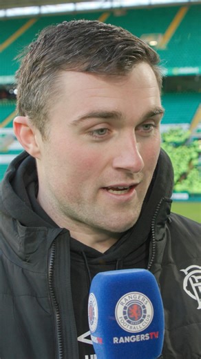 John Souttar highlights the belief and character within the squad in his interview with RangersTV following our victory at Parkhead. | Rangers FC
