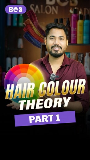 BOB SALON & ACADEMY on Instagram: "Basic to Advance Haircolor Course – Episode 1: Color Wheel Understanding the Color Wheel is the first key to mastering any hair color transformation. Decode tones, levels & neutralization with me—step by step. Save this episode for revision & follow for Episode 2! #basictoadvancehaircourse #colorwheel #haircolortheory #haircolorcourse"
