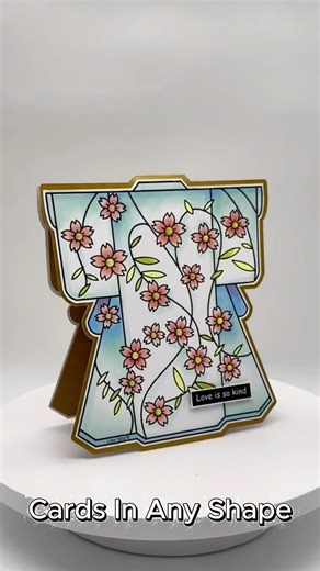 A Kimono Shaped Card | DIY Card Making & Cricut Tutorial | Cards in Any Shape