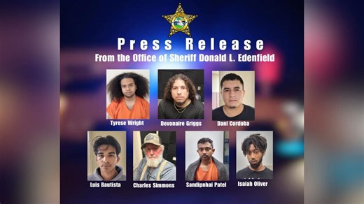 Investigation targeting online child predators leads to arrest of 7