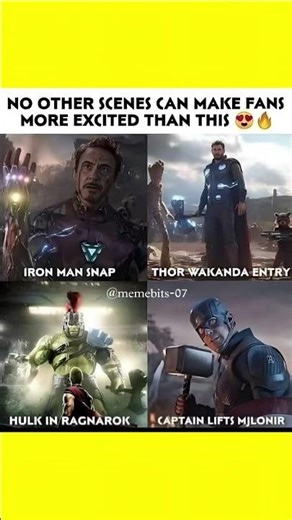 no one can miss this scenes #viral #marvel #avengers