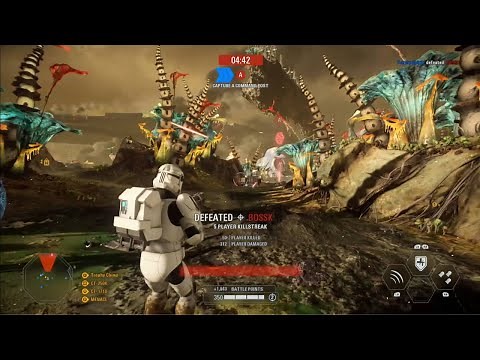 Games with Offline Bots - Star Wars Battlefront II (2017) Gameplay