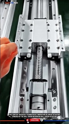 Innovation Technology Linear Actuators: High Precision Ball Screws for Absolute Position Control