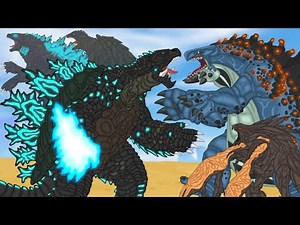 GAMERAZiLLA!!! Godzilla Fusion Gamera VS Neo Whalezilla | EPIC BATTLE!! : PiKKY GODZILLA