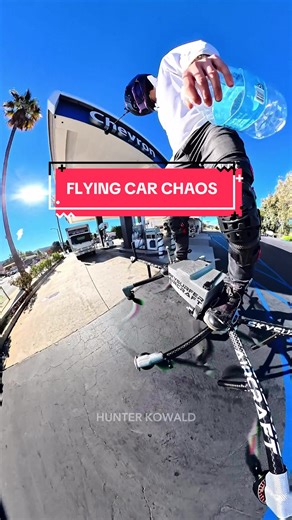 Flying Car Chaos at Gas Station - SkySurfer Aircraft 🚁 On a mission to create a future for our personal flight vehicles, appreciate everyone helping make it possible by following along for the journey. 6 models available on our site. Long flight review videos onYouTube🎬 #fyp #foryou