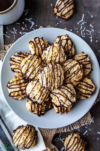 Eggless Coconut Macaroons