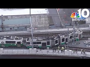 Several injuries reported after Green Line derailment in Cambridge