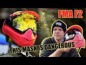 The FMA 2 mask DESTROYED! This mask is dangerous for Paintball.