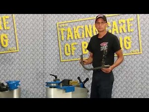 How to Bend 1 inch Square Tube with Ercolina's 48 Plus