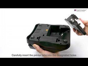 Inserting a Cashmaster Printer One
