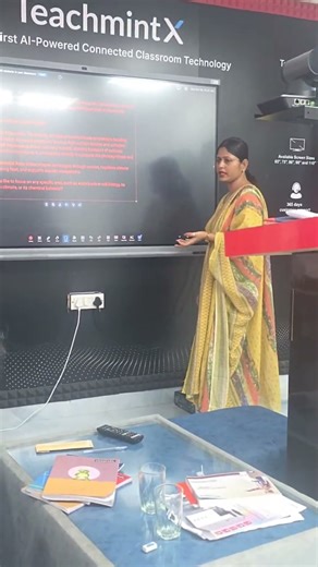 Experience the future of digital classrooms and live teaching with Varanasi Digital Board