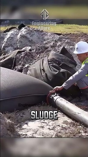 Geotextile Dewatering Bags: How Do They Work?🌊 #shorts