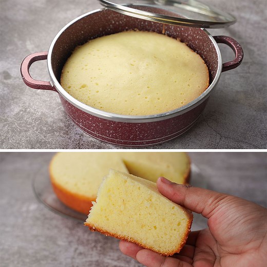 28M views · 219K reactions | You Won’t Need Any Mould or Oven To Prepare This Delicious Cake! | Yummy Recipes | Facebook