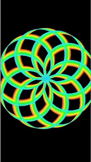 Amazing Ball code in description #python #challenge #programming #logo #correctcode #rangoli#turtle