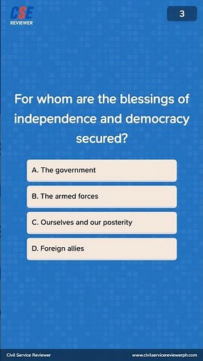 Civil Service Exam 2025 – General Information Challenge | Key CSE Facts