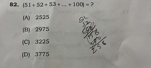 Calculate the sum of the integers from 51 to 100, that is, find... | Filo