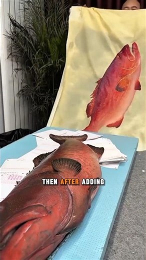 Fish Turned Into Art 🤯 #shorts