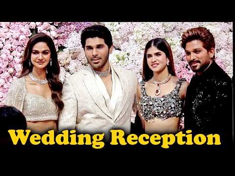 Allu Sirish & Nayanika Pre-Wedding Reception at Allu Studios