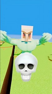 Angry Iron Golem Destroys Everything! 🌍💥 Minecraft #minecraftshorts