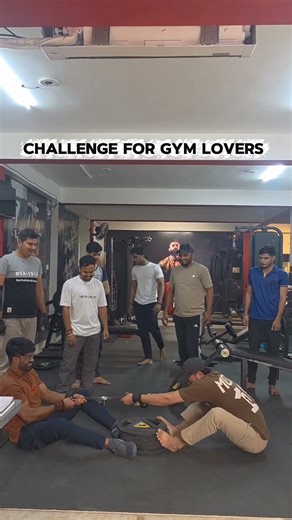 New Gym Challenge Is Going Viral 😱💪 | Gym Lovers Try This | #shorts #viral #challenge