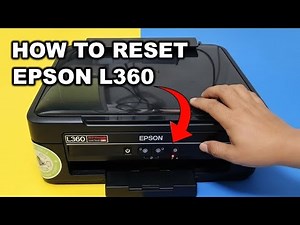 How to reset Epson L360 For Free 2026
