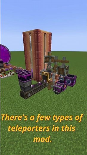 This #create Mod Add-On Adds CRAZY Teleporters to #minecraft // Create: Teleporters Mod Showcase
