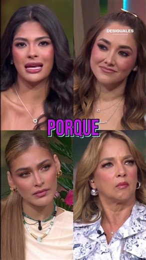 Sheynnis Palacios recalled one of the darkest moments of her life #DesigualesTV