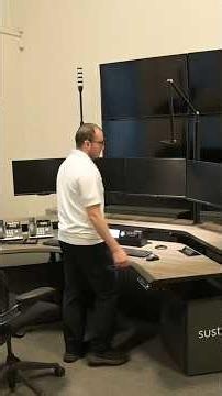 monitor adjustments for control rooms