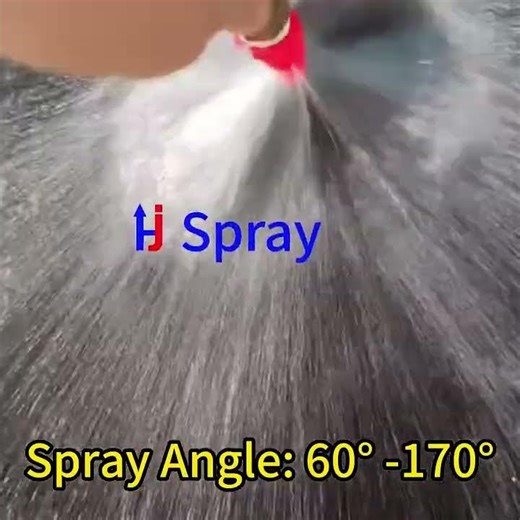 PP Spiral Nozzle Demo – 60° to 170° Spray Angle