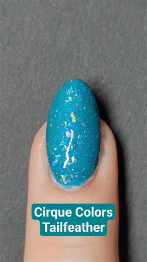 Cirque Colors - Tailfeather 🦜 #nails