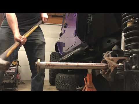 Nitro pound in sleeves for Jeep JK D30/44 front axle