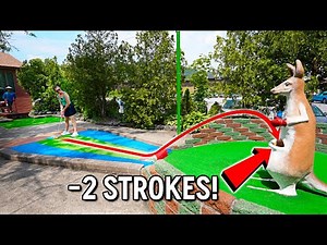 Must Play Incredible ONE OF A KIND Mini Golf Course!
