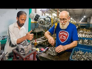 How 100CC Motorcycle Engine are Assembled