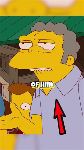 The Darkest Secret Moe is Hiding in The Simpsons #shorts