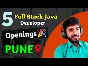 Openings in PUNE 🥳 | Java Developer JOB in Pune | For Freshers ✅ | aadiandjava