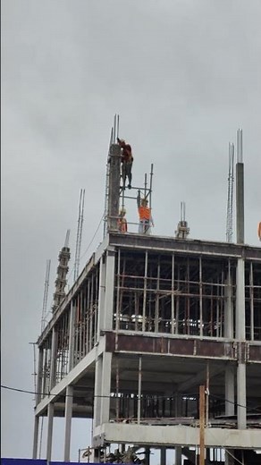 How to Build a Column: Rebar & Formwork Setup for Concrete Frame