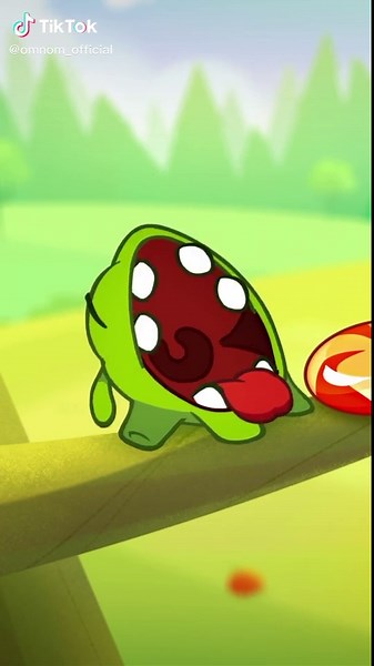 Om Nom Eating Candy - Cartoon Animation for Kids