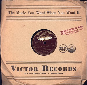 Lawrence Tibbett - Drink To Me Only With Thine Eyes / Believe Me If All Those Endearing Young Charms