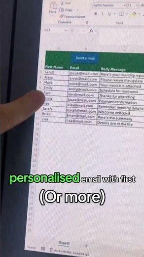 Send 10+ Personalized Emails from Excel in 2 Seconds 🚀📧 (VBA Automation)