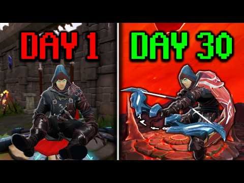 I Locked Myself to PvM for 30 Days in RuneScape 3