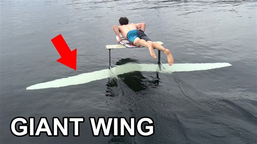 I Built the World’s Biggest Hydrofoil Board – Epic Engineering Feat
