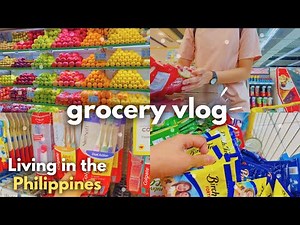 Grocery Shopping Vlog with Prices Philippines 2025 | 🛒buying essentials, current market price